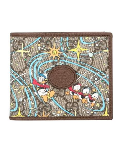 gucci donald duck wallet